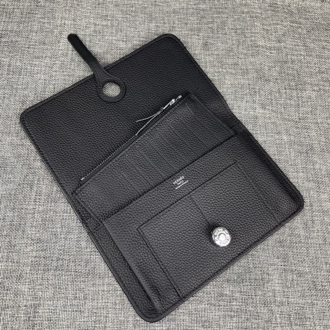 【Hermes 】二つ折り財布  20.1cm*12.5cm -6色