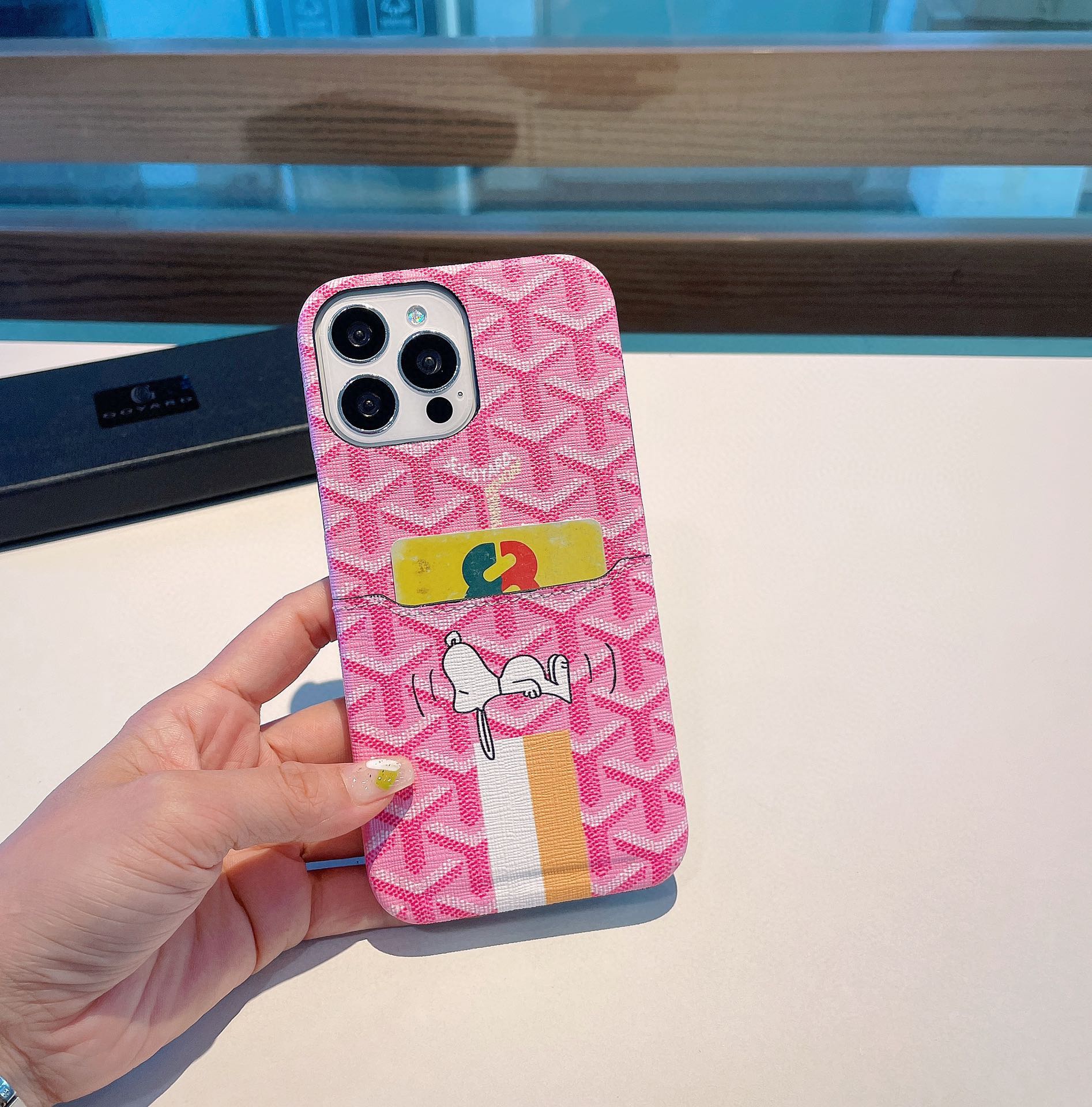 【スマホケース】Goyard 携帯カバー