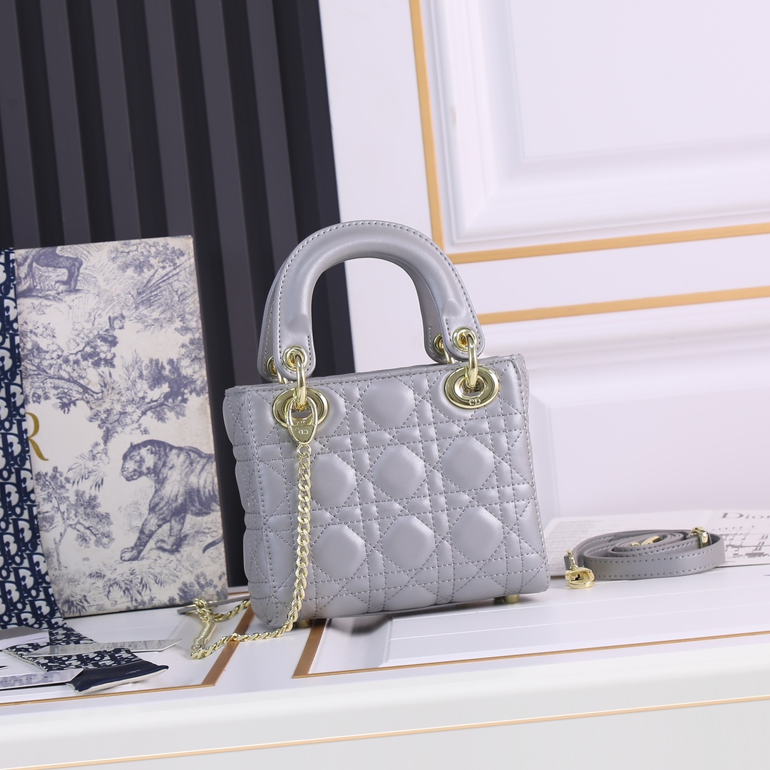 【ディオール】Dior lady 17 x 7.5 x 14cm -6色