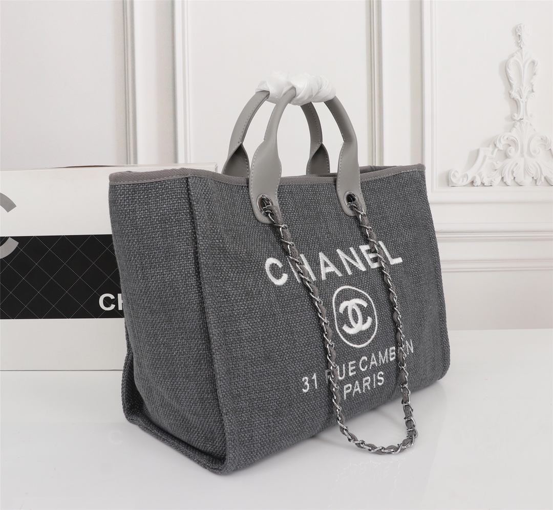 【シャネル】TOTE 38x30x12cm -12色