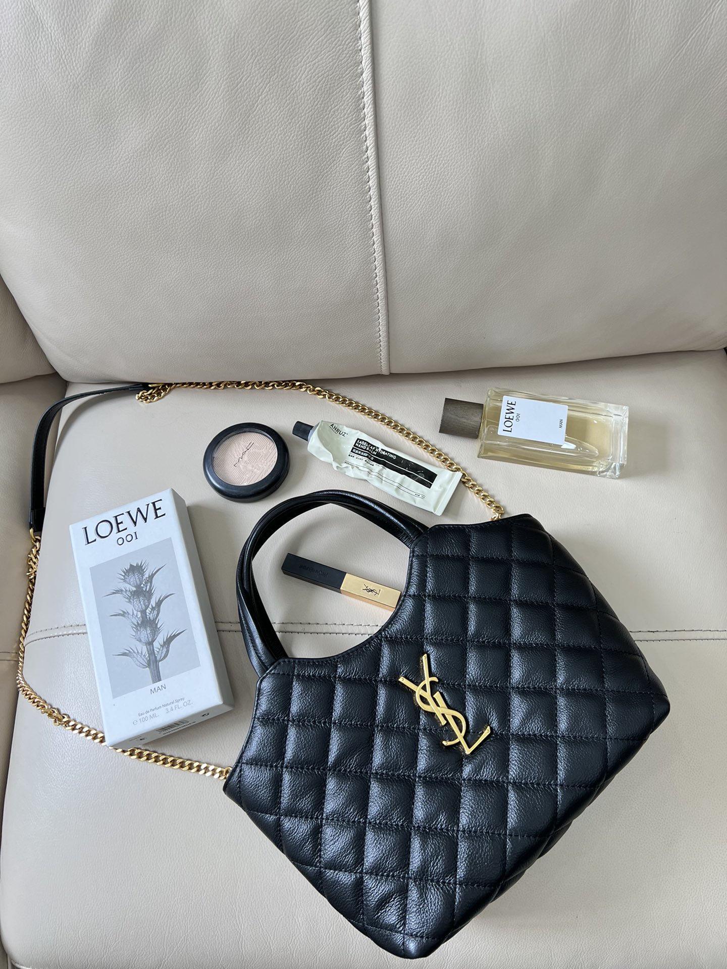 【SAINT LAURENT】  ICARE サイズ: 24×18×6cm
