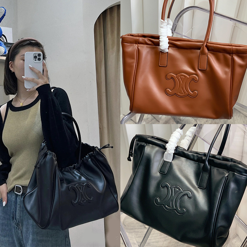 人気商品  CELINE  CABAS TRIOMPHE  44 X 28 X 18cm-全2色