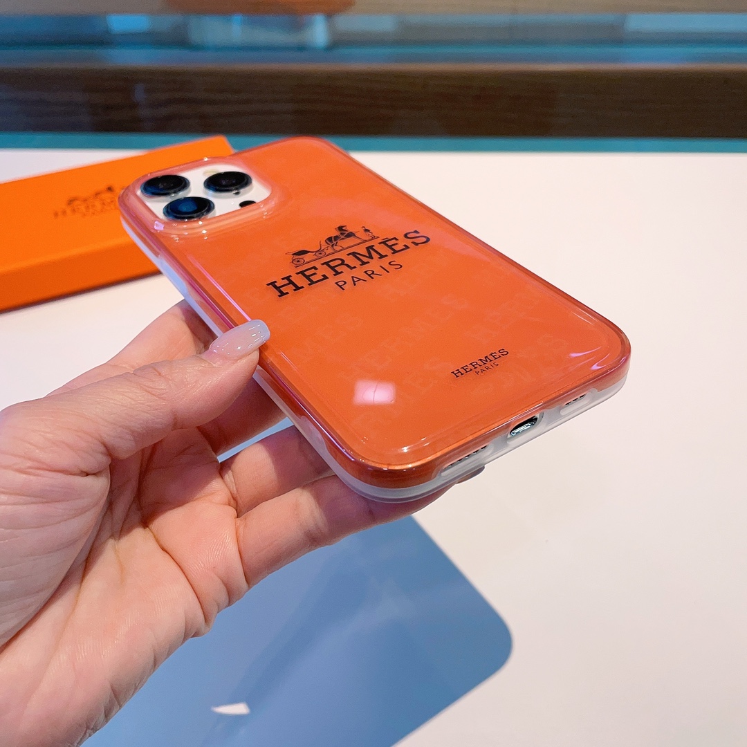 【スマホケース】HERMES 携帯カバー