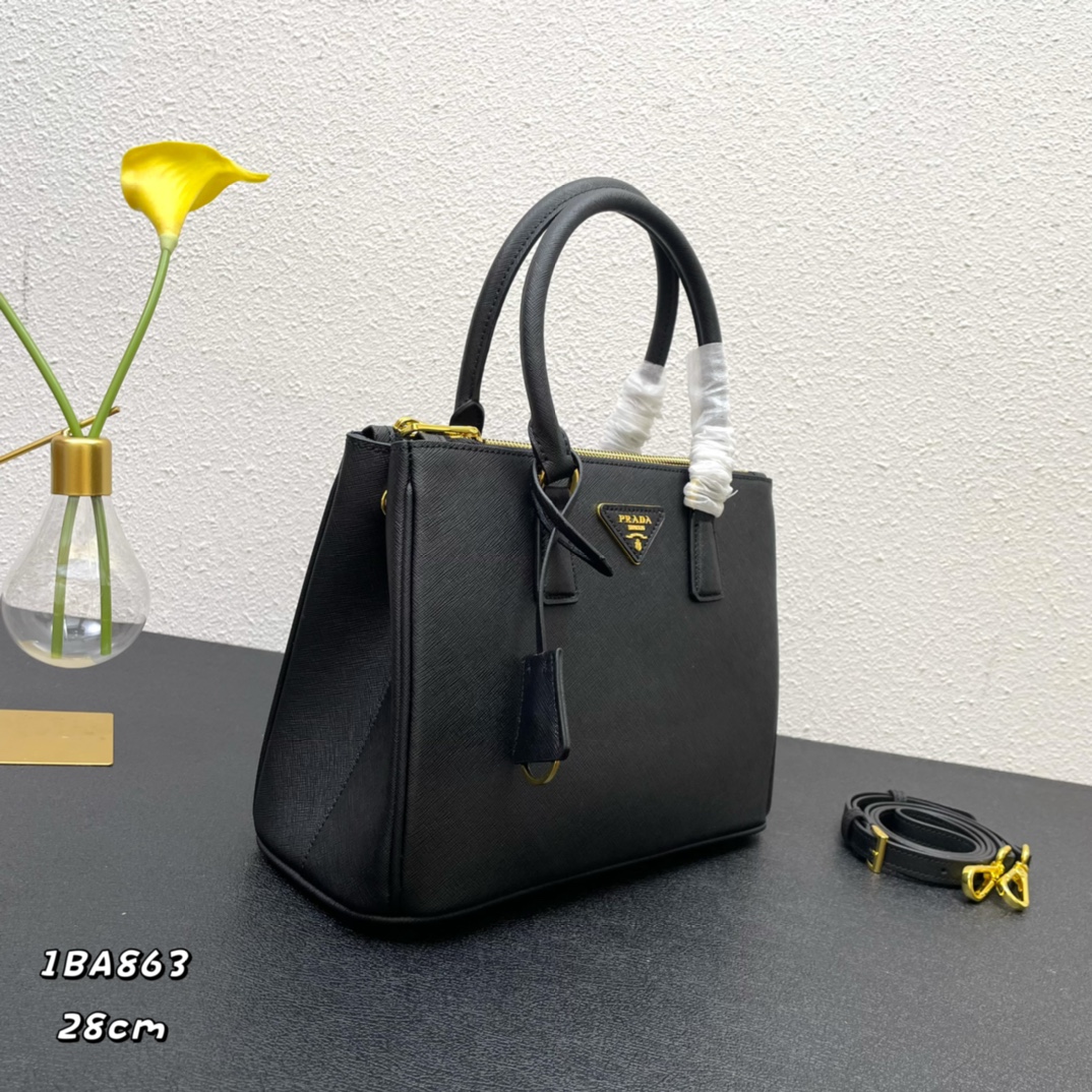 【PRADA】 Galleria    サイズ: 28-19.5-12cm -6色