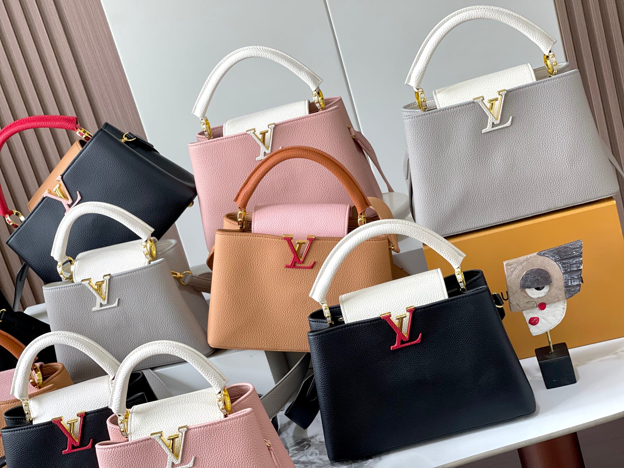 【LOUIS VUITTON】 Capucines BB  -2size -5色