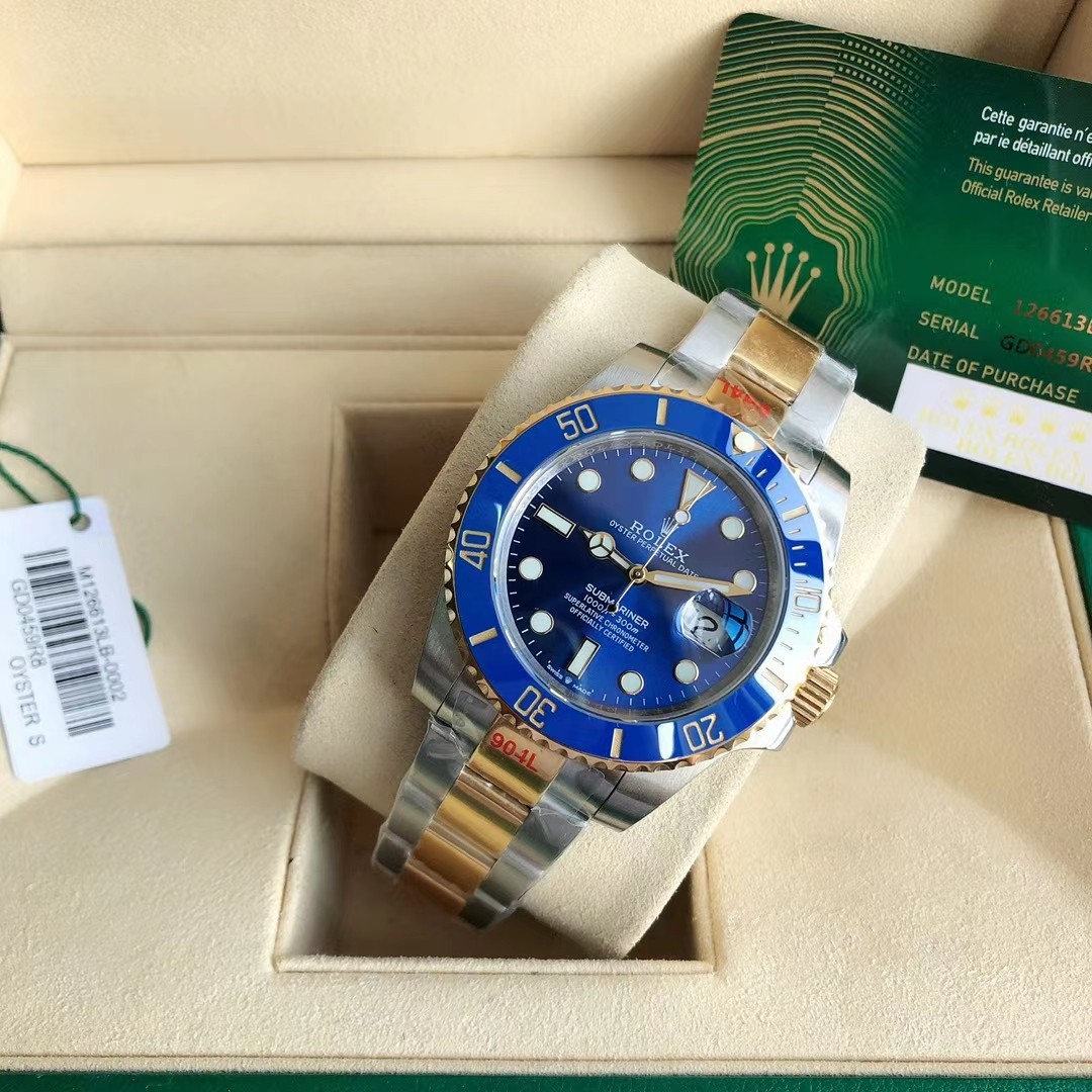 【12-15日にお届け】Rolex メンズ 腕時計 サブマリーナー 41MM  6613-0002