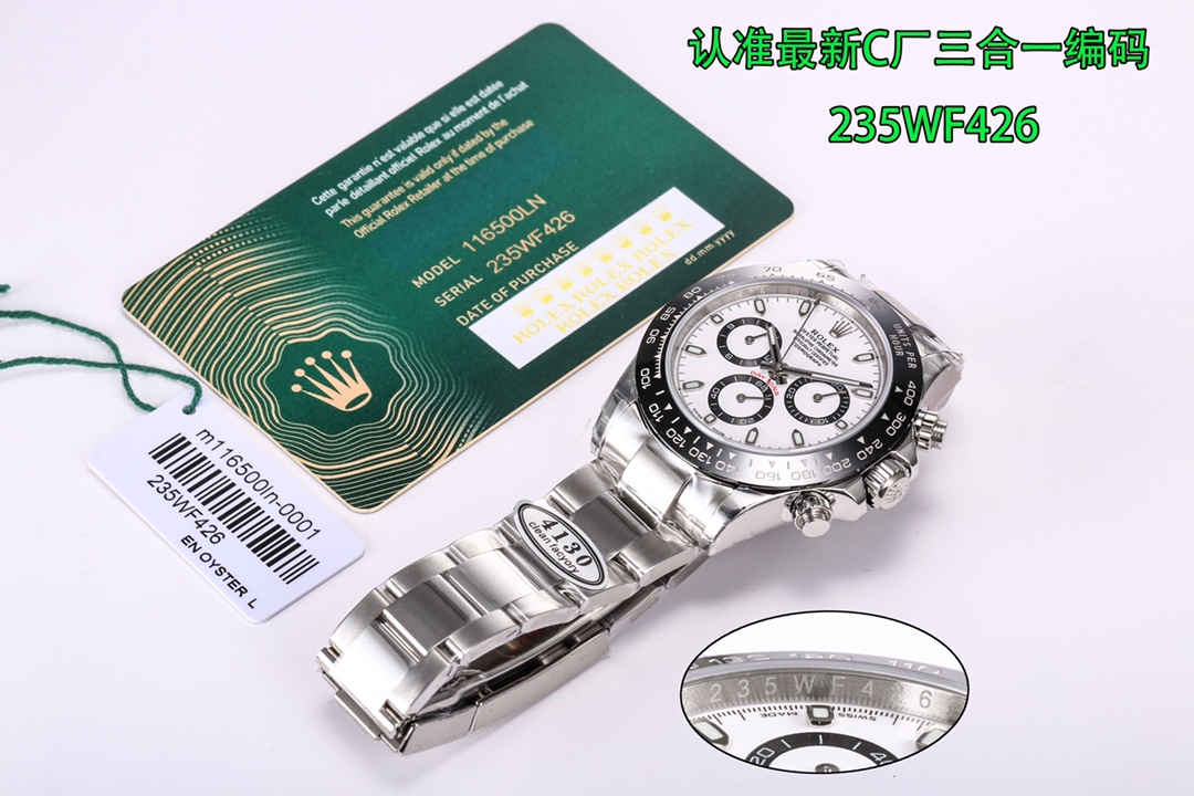 【12-15日にお届け】Rolex メンズ 腕時計 コスモグラフ デイトナ  41MM  6500-0001