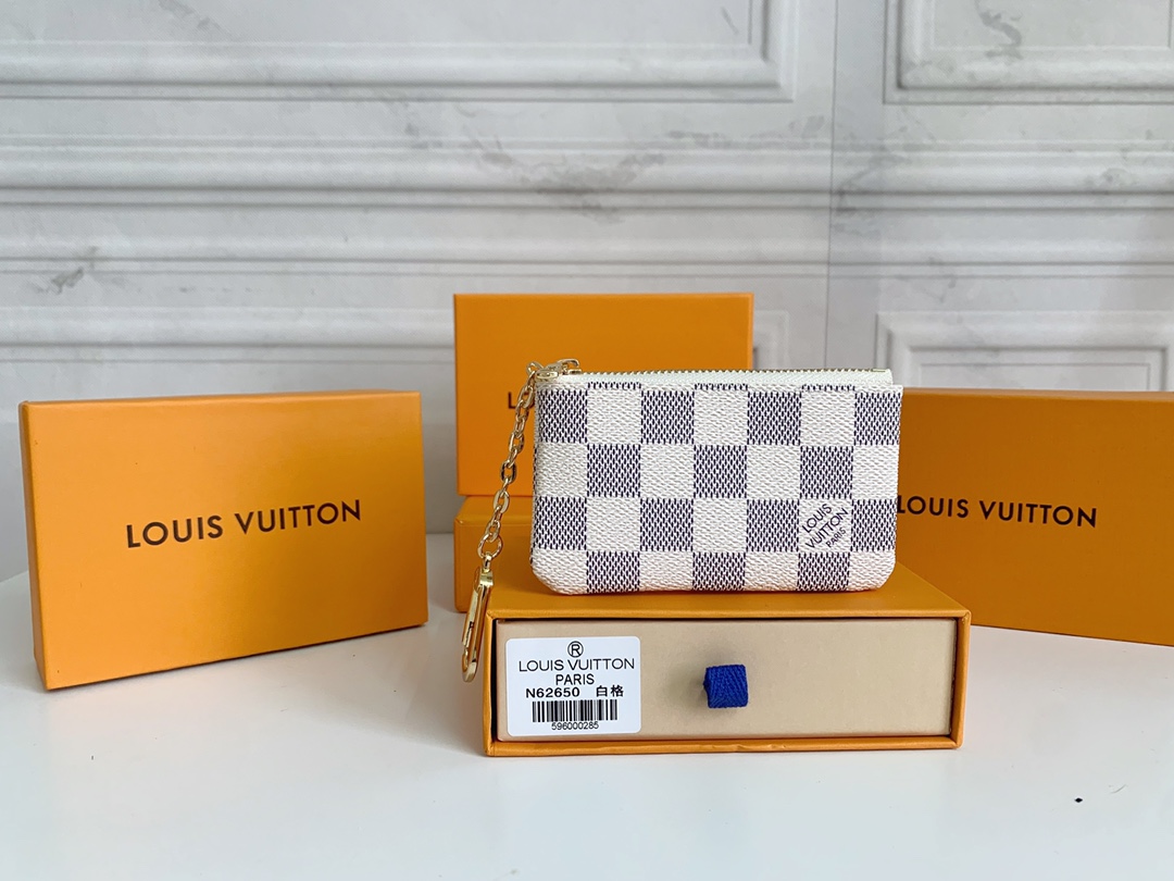 【LOUIS VUITTON】Damier   12x7cm -5色