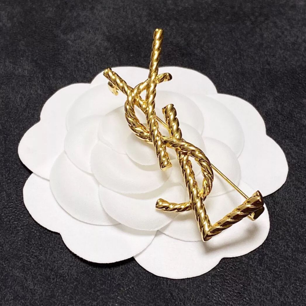 【ブローチ】★SAINT LAURENT★