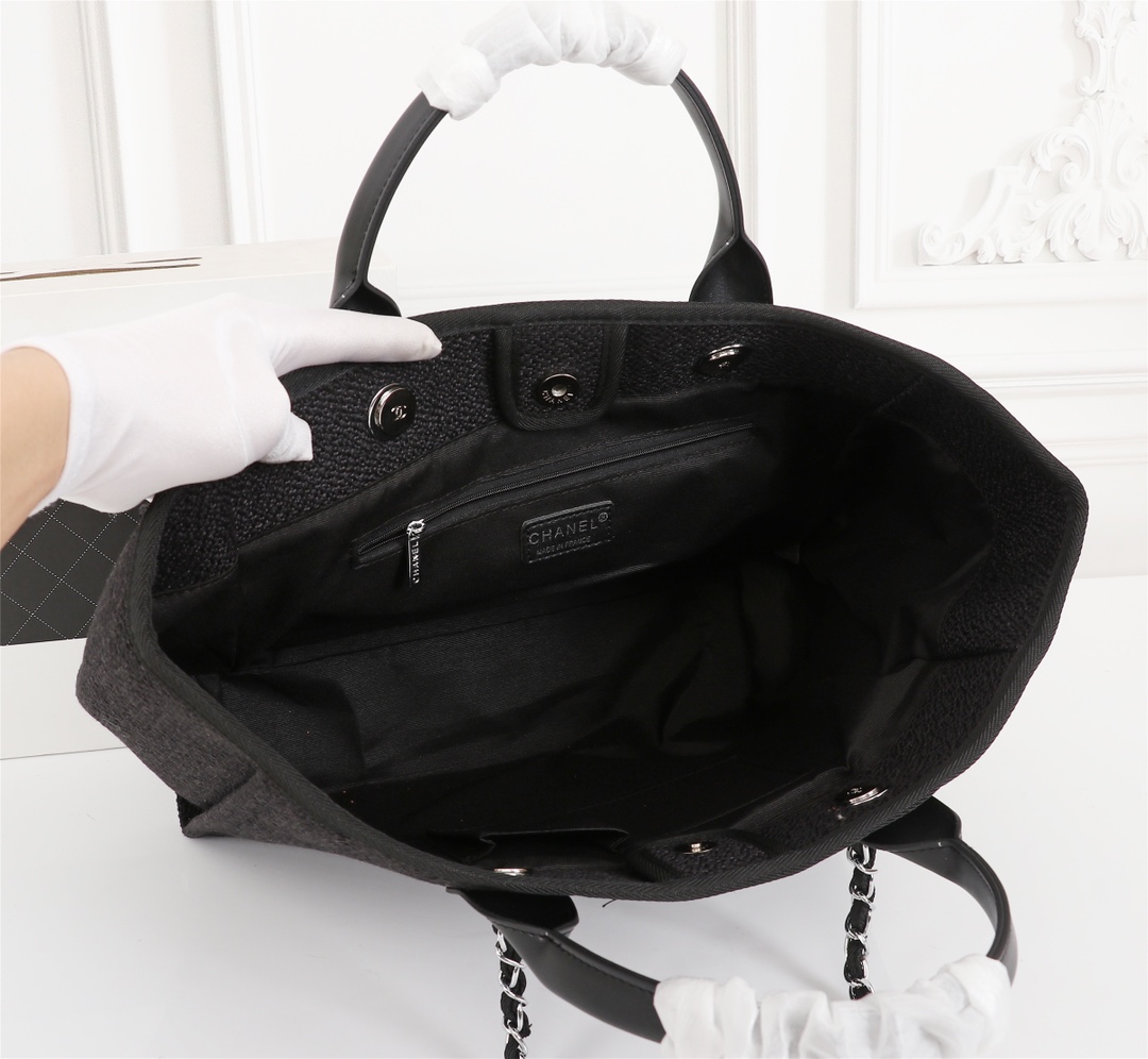 【シャネル】TOTE 38x30x12cm -12色