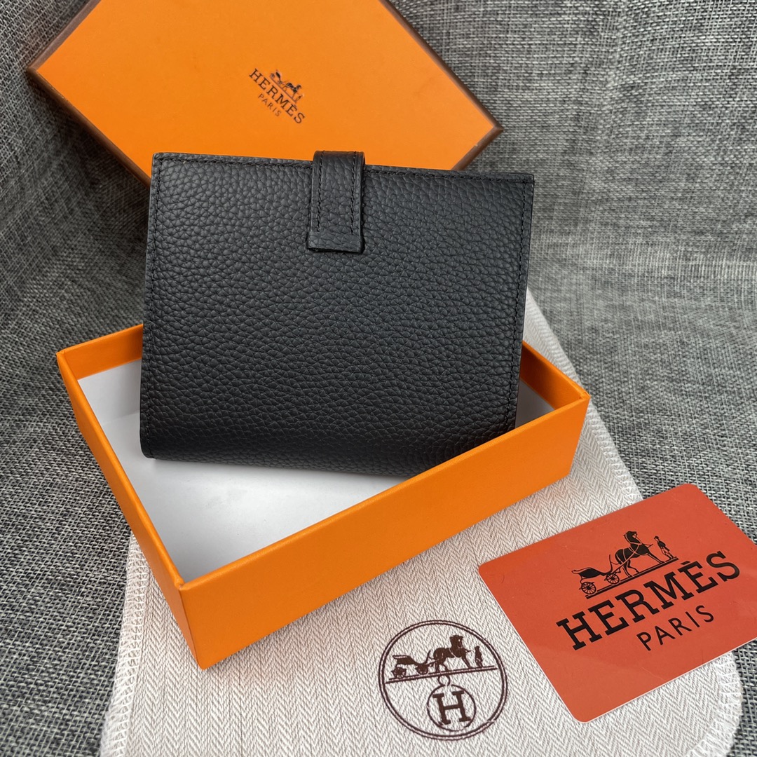 【Hermes 】二つ折り財布  10*12CM  -6色