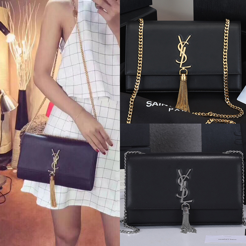 【SAINT LAURENT】  サイズ: 24x14x5cm -2色