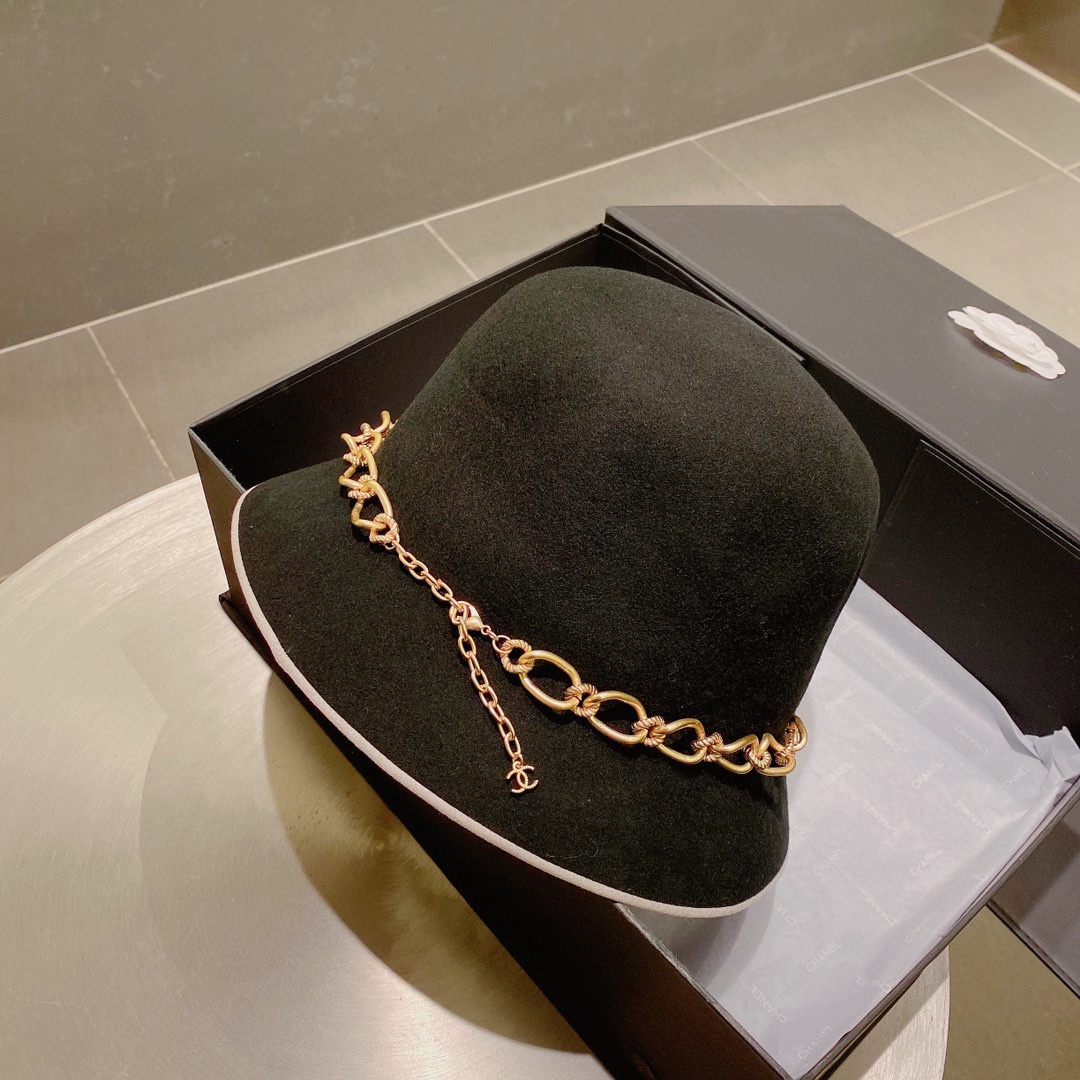 【キャップ 】CHANEL  頭周57CM  -3色
