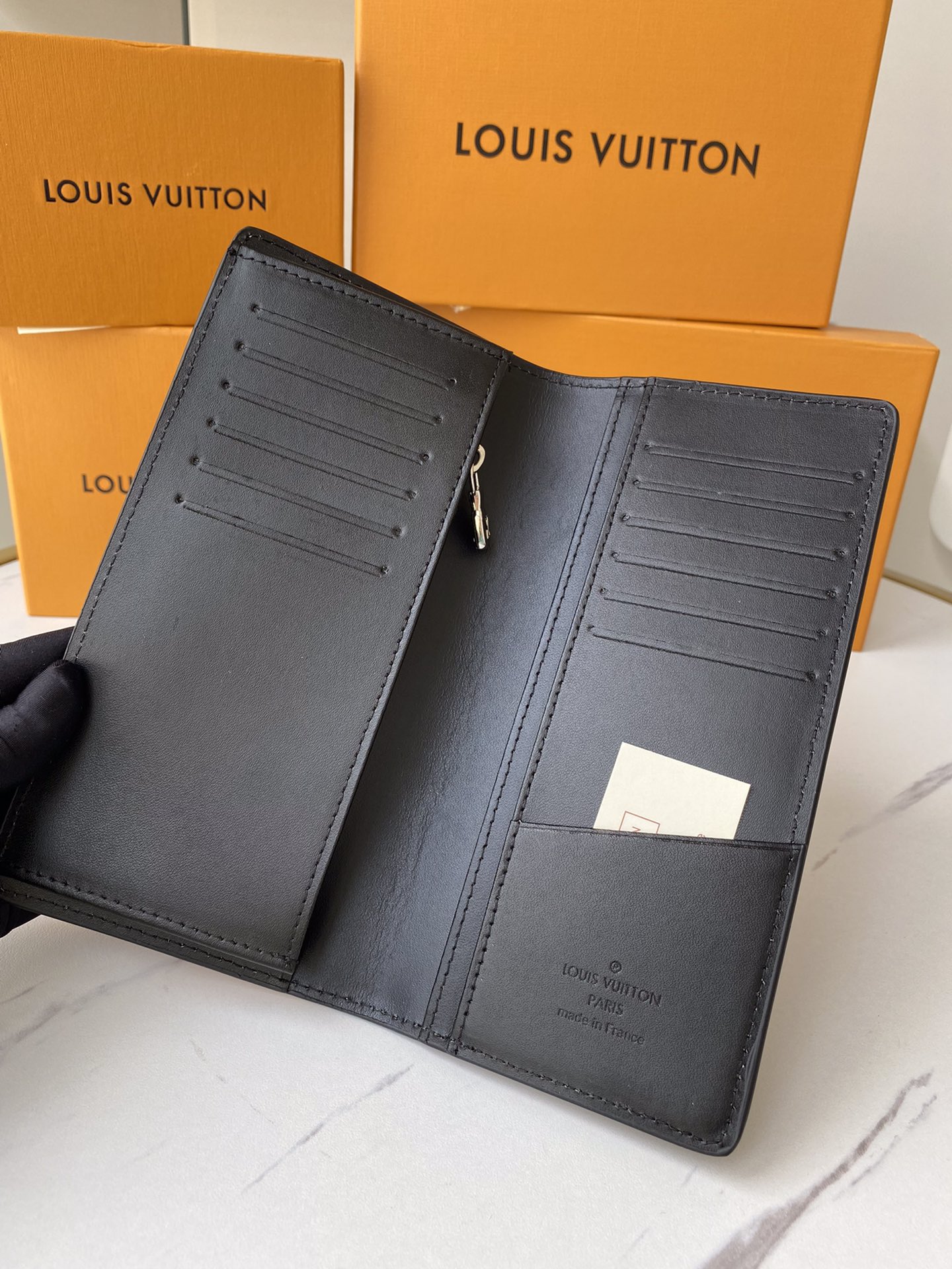 【LOUIS VUITTON】二つ折り 長財布 19x10x2cm