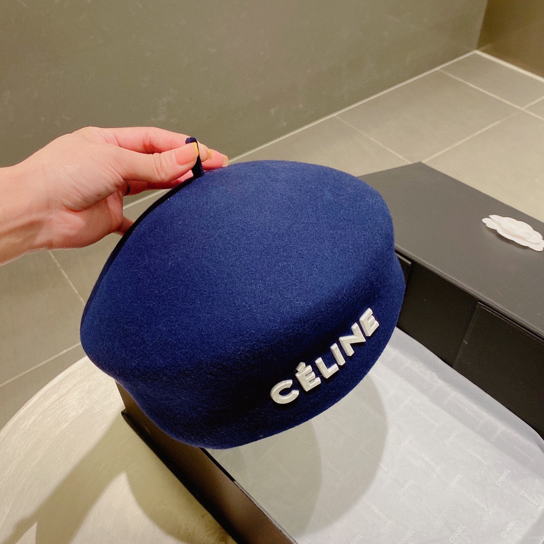 【キャップ 】CELINE  頭周57CM  -3色