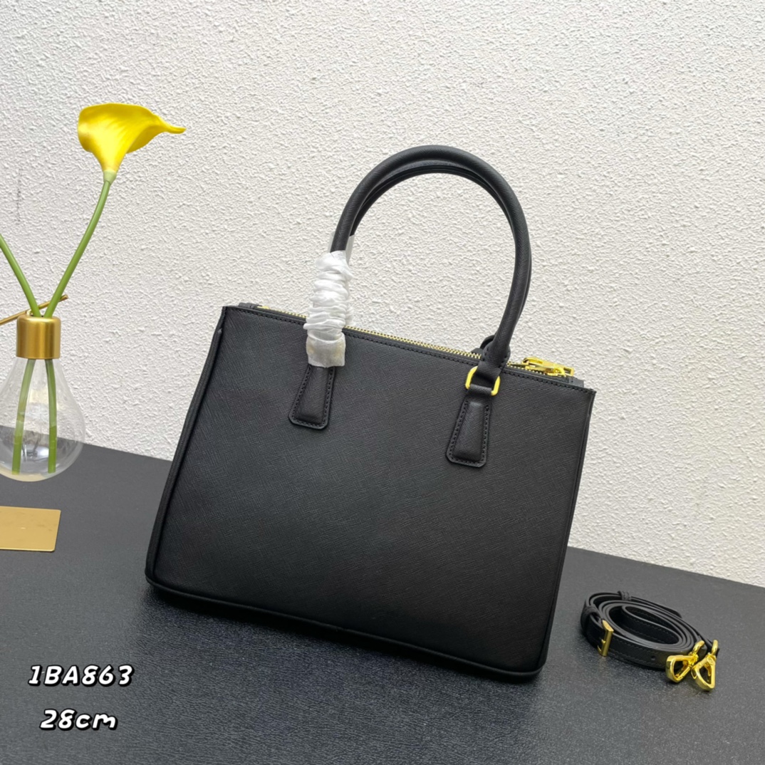 【PRADA】 Galleria    サイズ: 28-19.5-12cm -6色