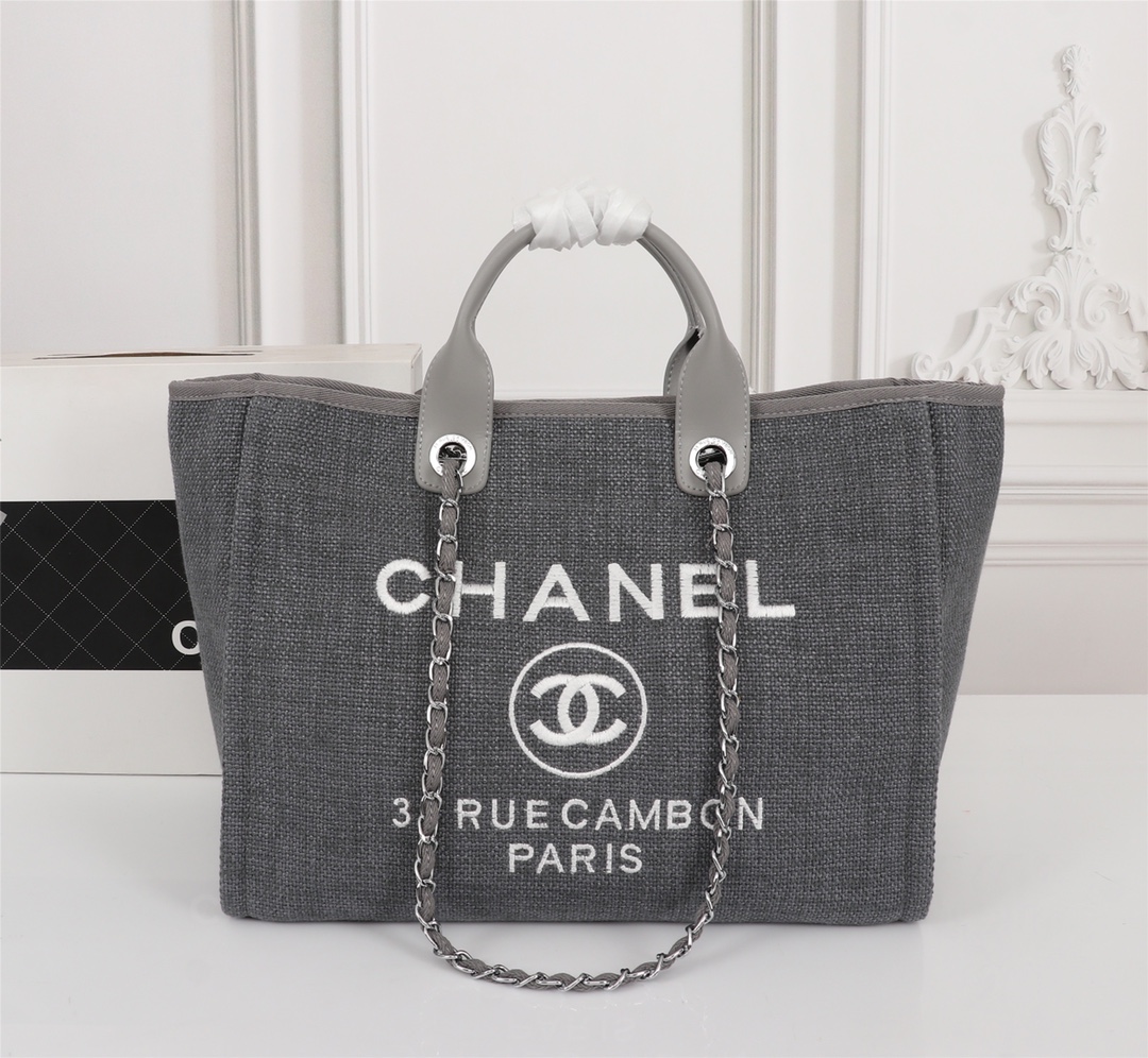 【シャネル】TOTE 38x30x12cm -12色