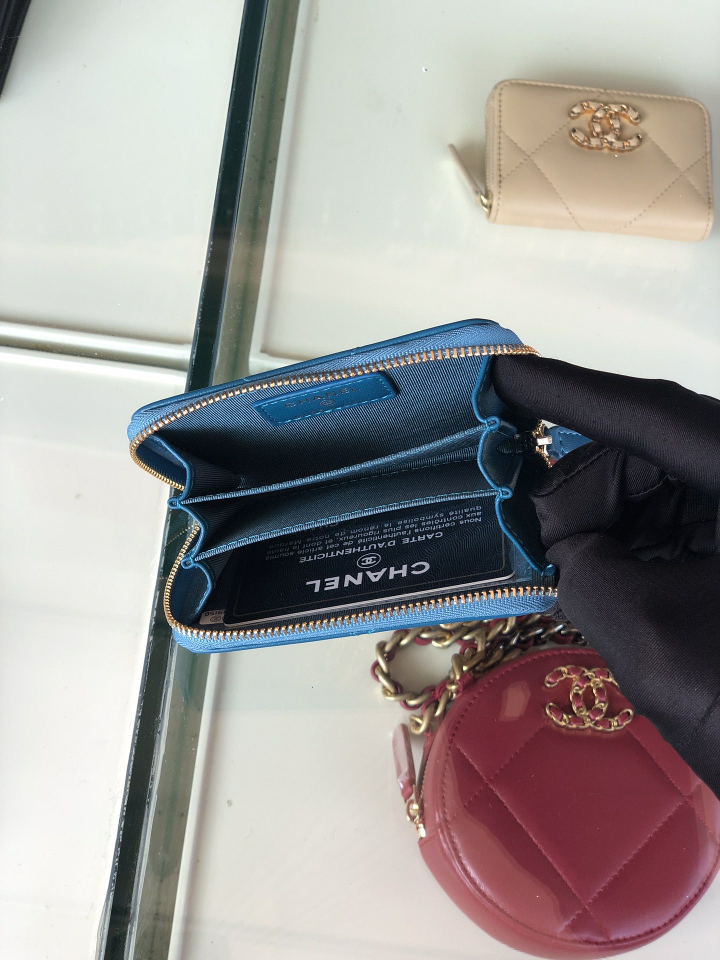 【CHANEL】小銭入れ  11*9.5*1.5cm -6色