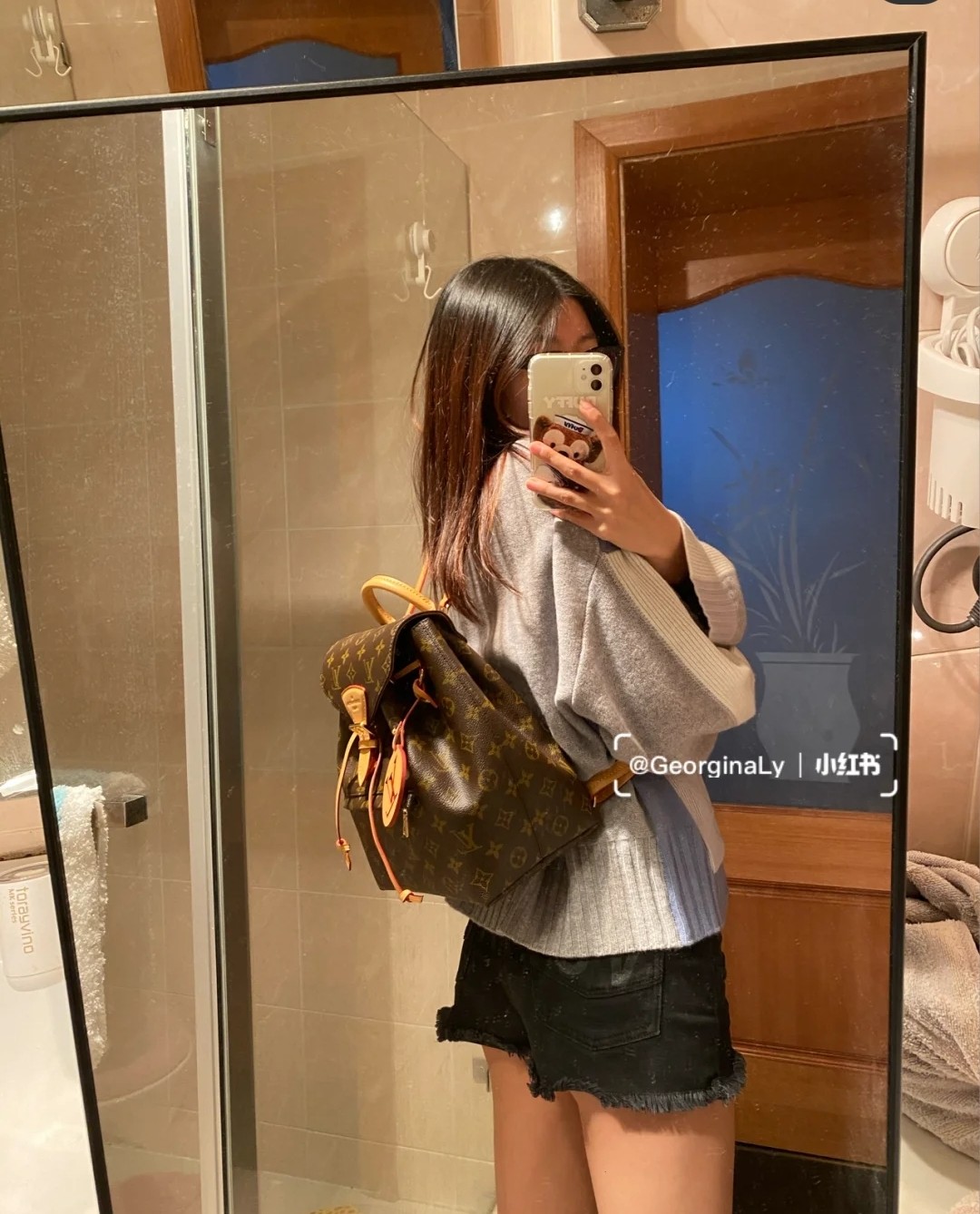 【LOUIS VUITTON】Montsouris   -2SIZE -2色