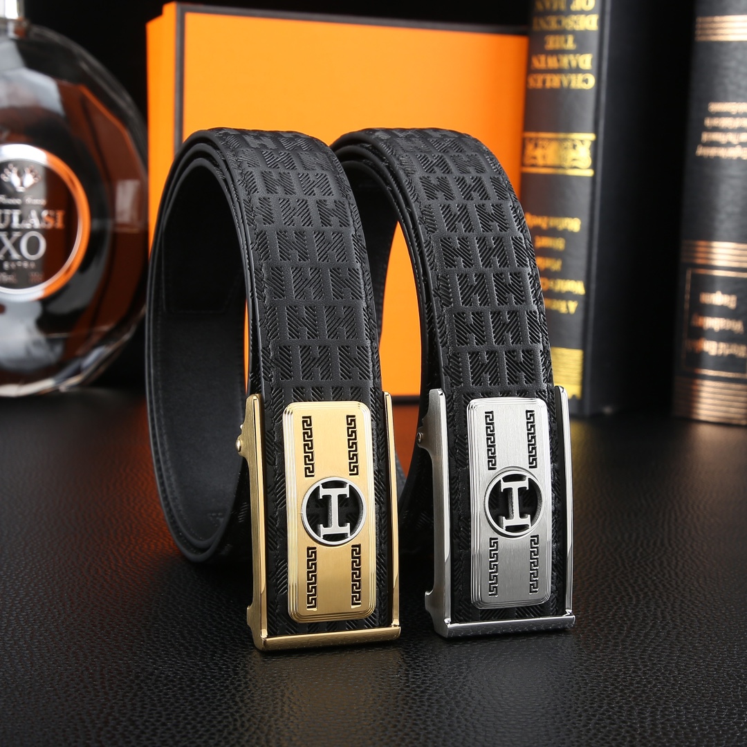 【Hermès】  幅：3.5CM 長：105-125CM  -2色