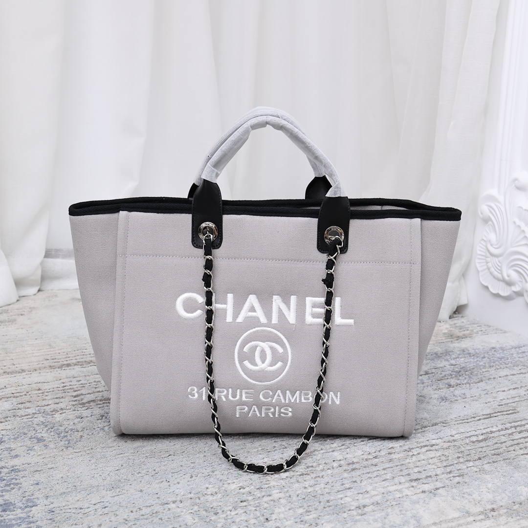【シャネル】TOTE 38x32x18cm -6色