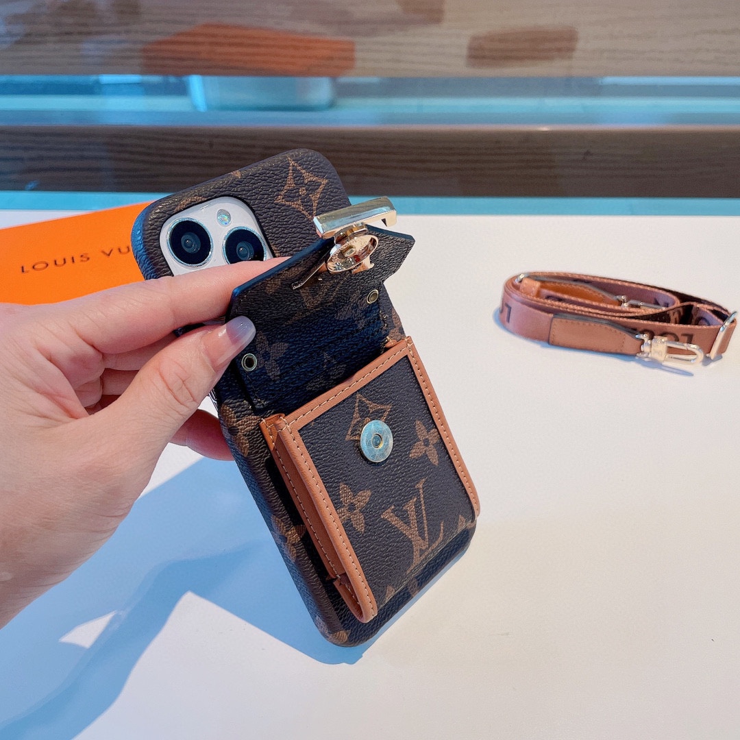 【スマホケース】LV 携帯カバー   -2色