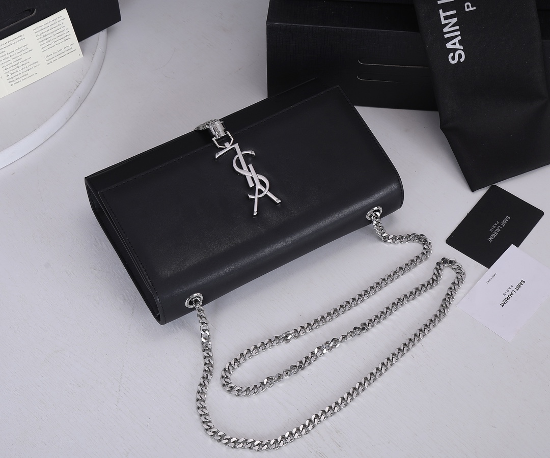 【SAINT LAURENT】  サイズ: 24x14x5cm -2色