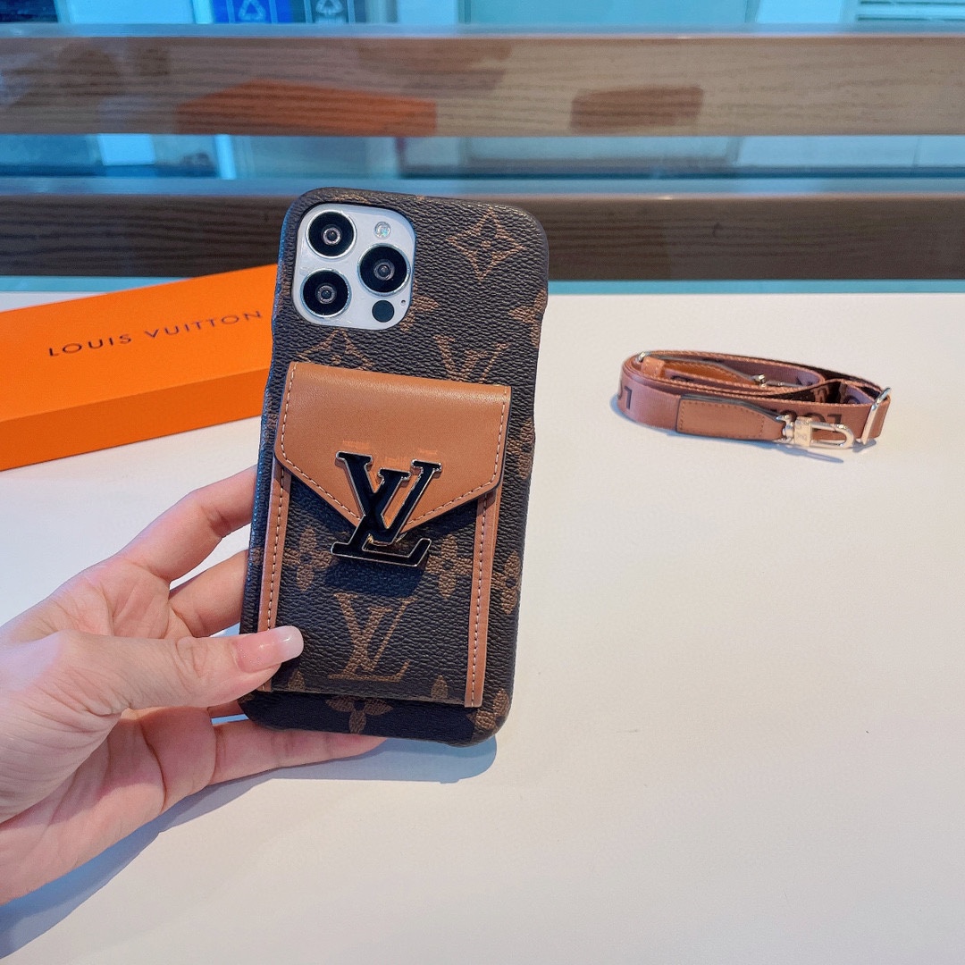 【スマホケース】LV 携帯カバー   -2色