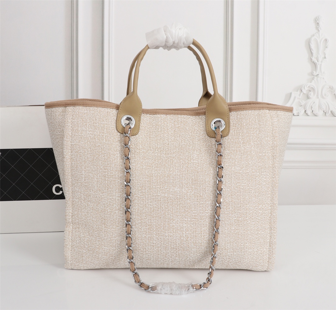 【シャネル】TOTE 38x30x12cm -12色
