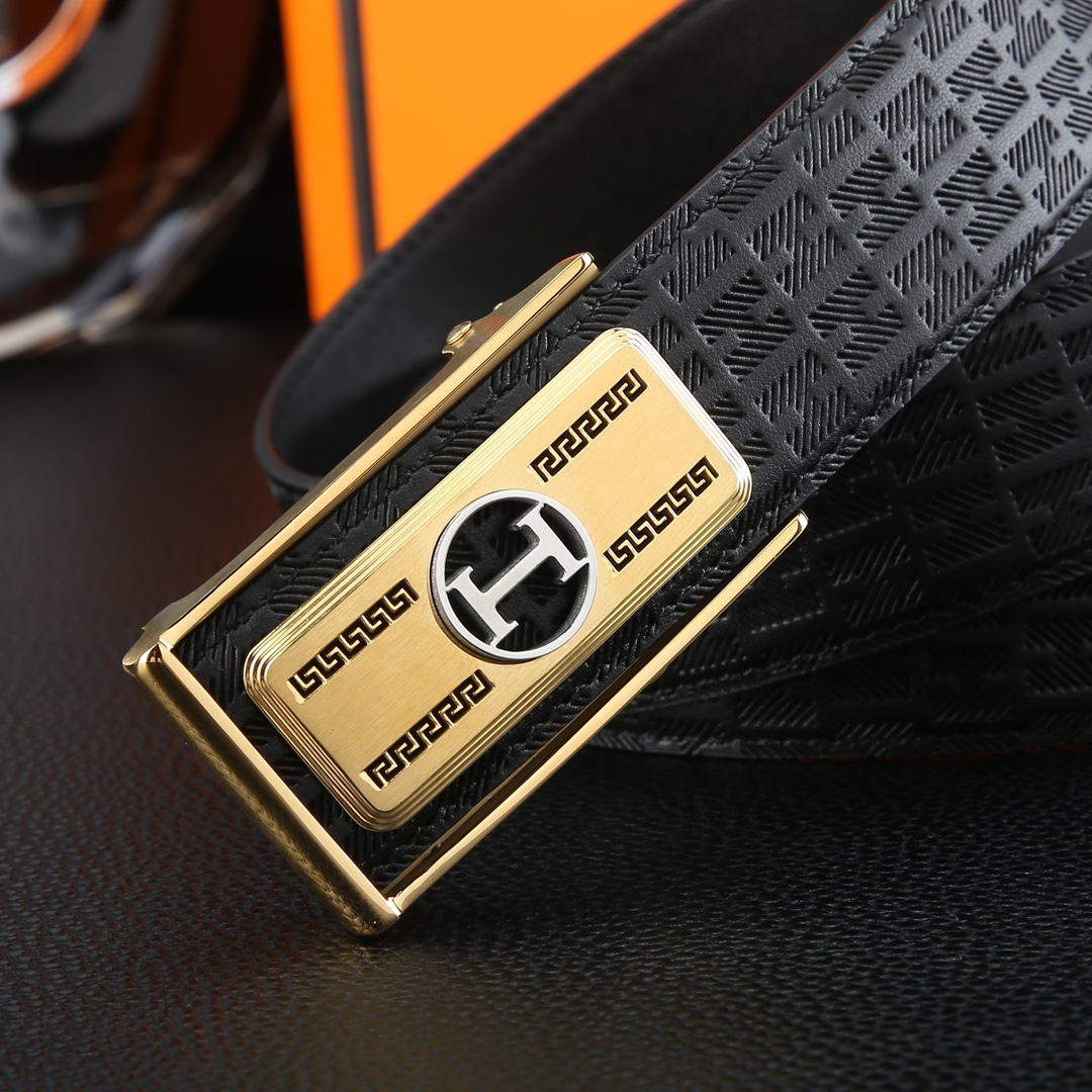 【Hermès】  幅：3.5CM 長：105-125CM  -2色