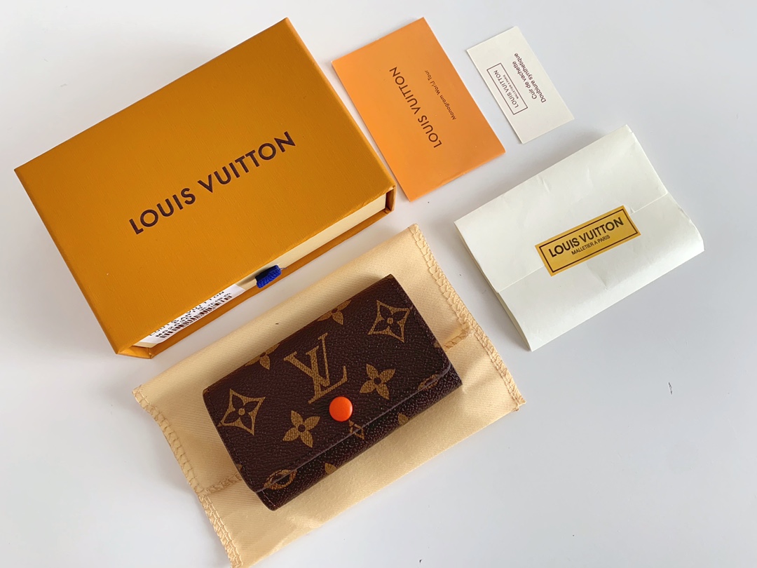 【LOUIS VUITTON】キーケース  10.5x 7.0 cm -10色