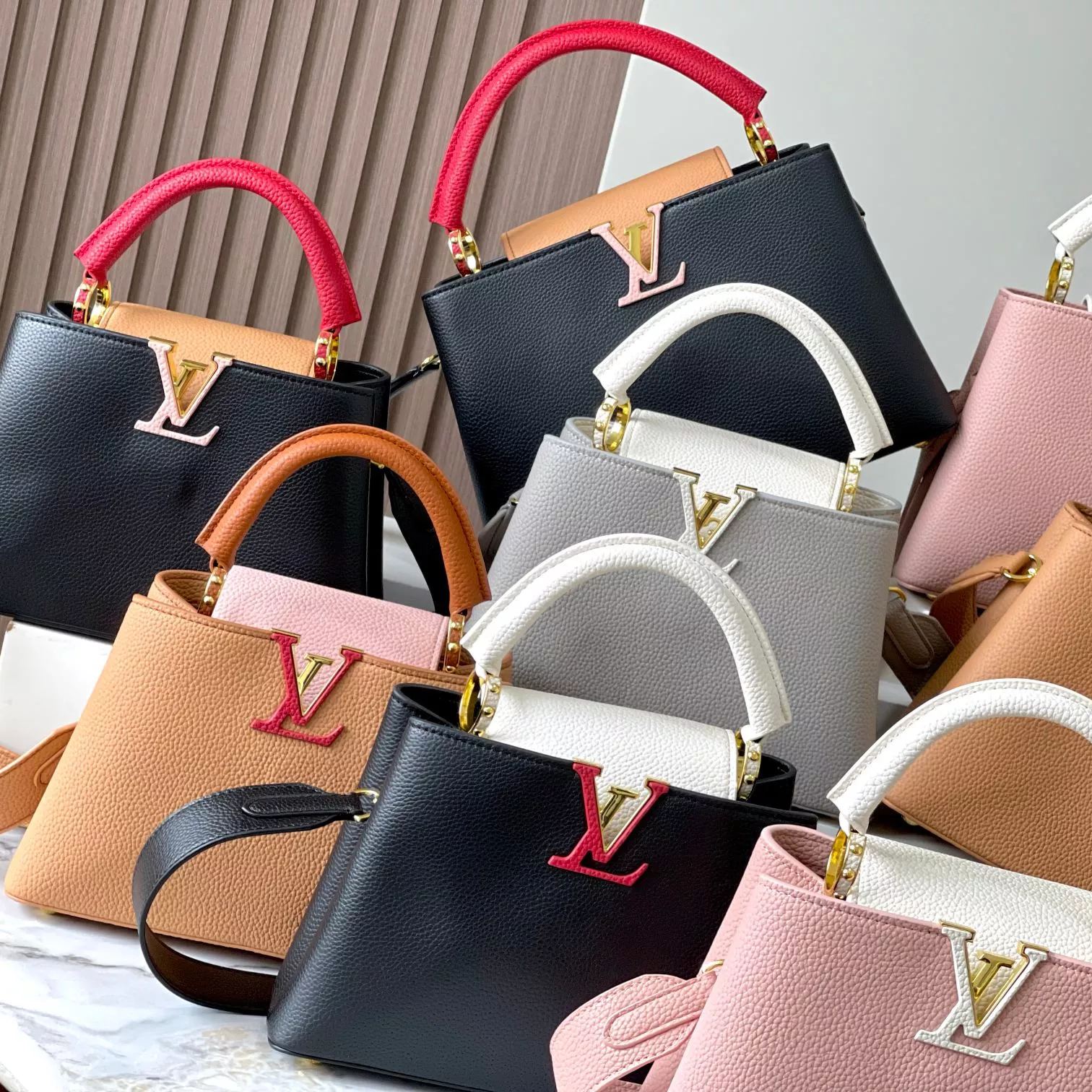 【LOUIS VUITTON】 Capucines BB  -2size -5色