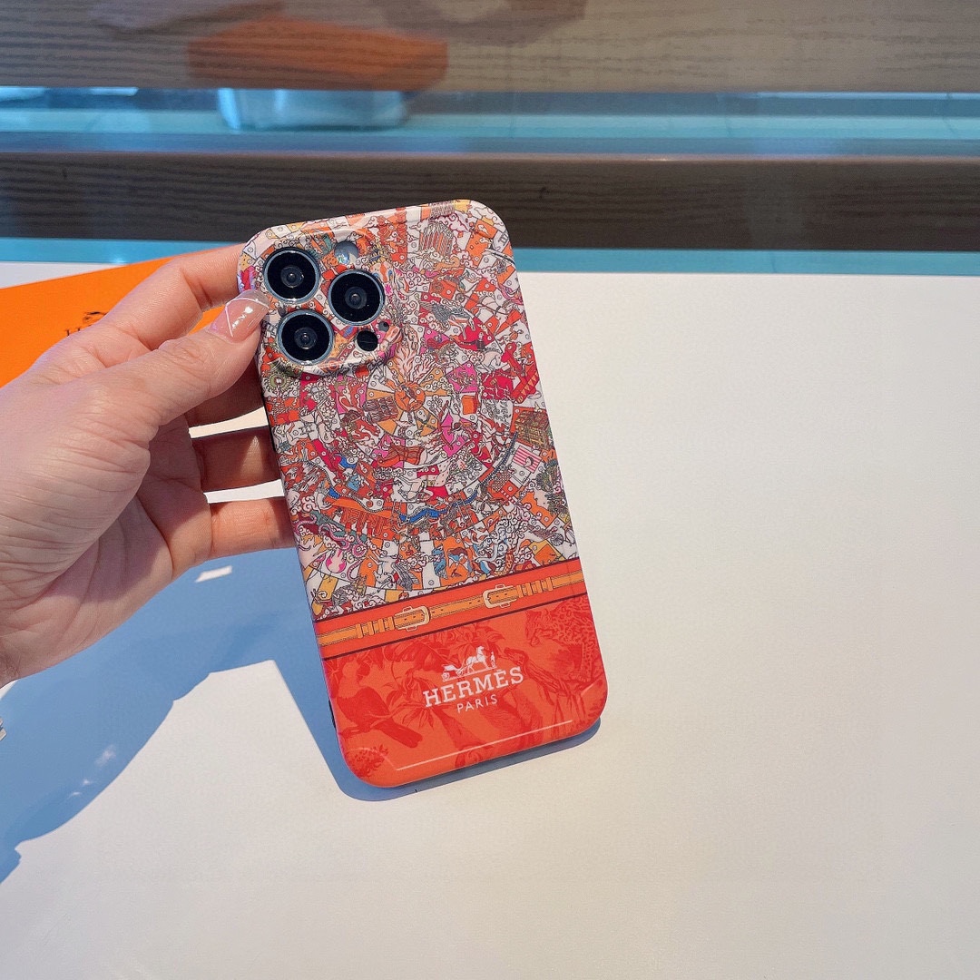 【スマホケース】Hermer 携帯カバー   -2色