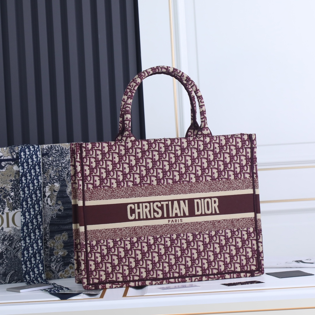 【DIOR】BOOK TOTE  -26.5x21x14CM -36x20x15cm-4色