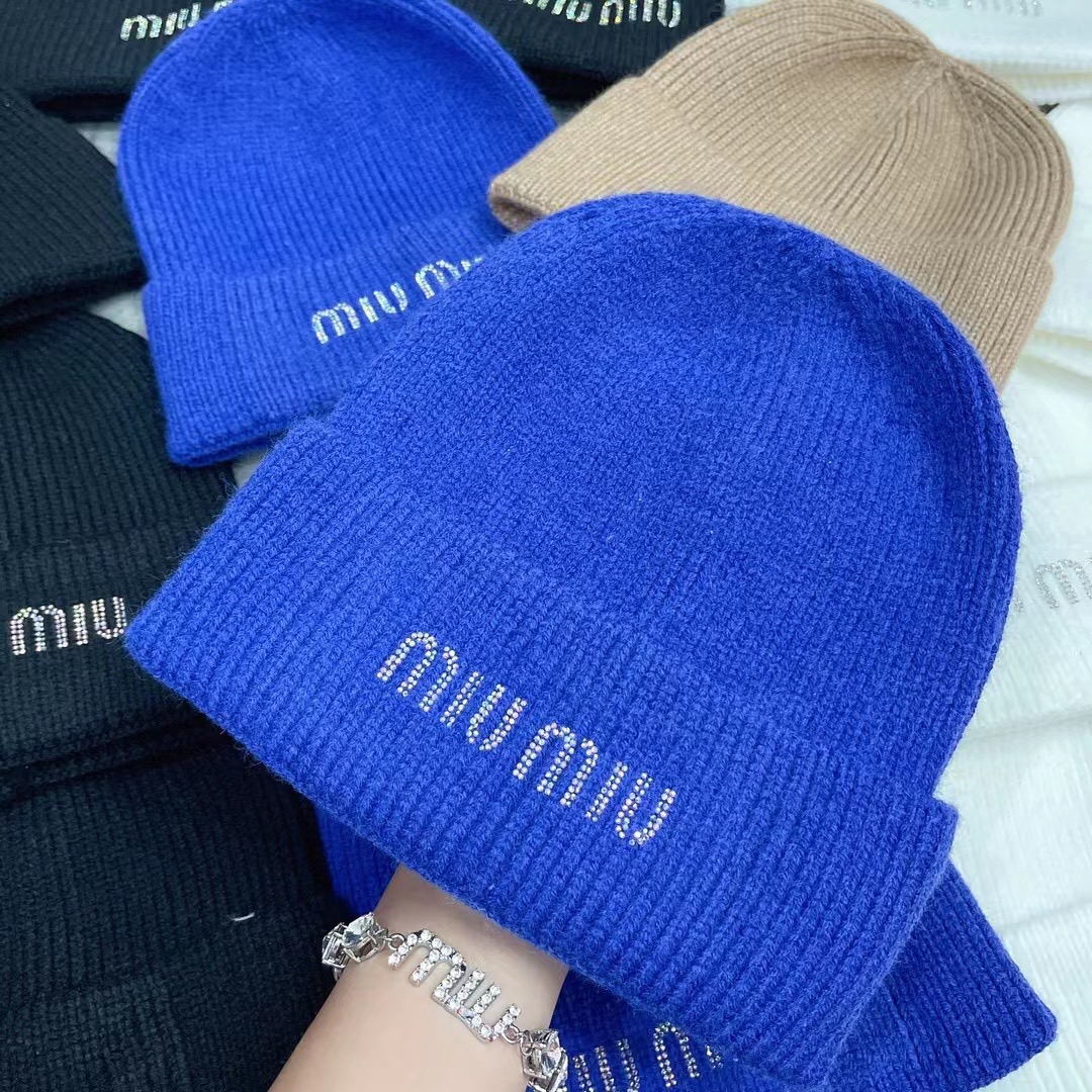 【キャップ 】MIUMIU  -4色