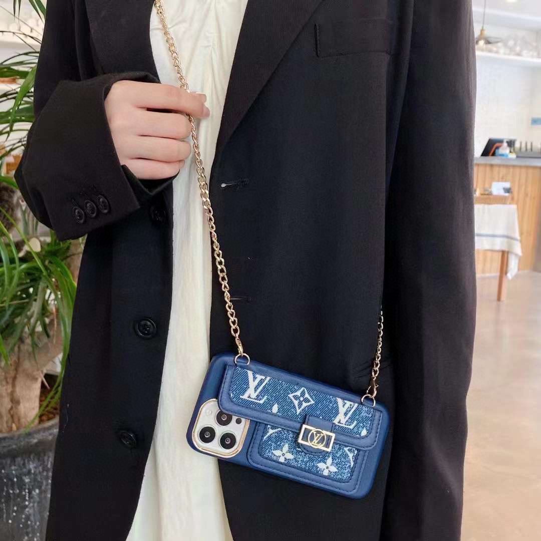 【スマホケース】LV 携帯カバー   -2色