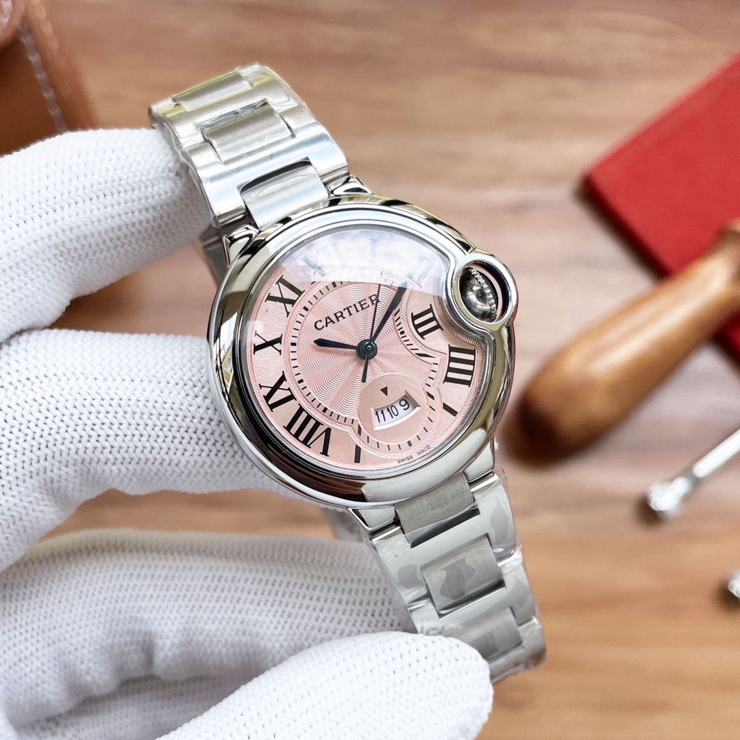 【Cartier】 レディース  33MM -3色