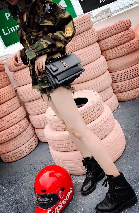 【SAINT LAURENT】sunset   サイズ: 22x16x9cm -2色