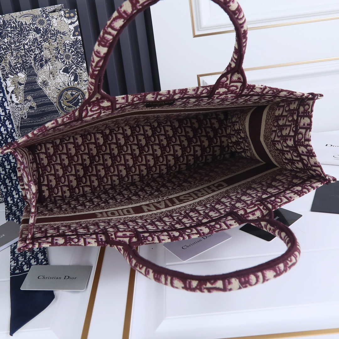 【DIOR】BOOK TOTE  -26.5x21x14CM -36x20x15cm-4色