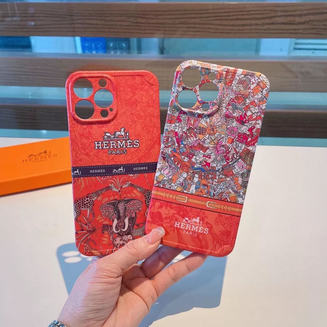 【スマホケース】Hermer 携帯カバー   -2色