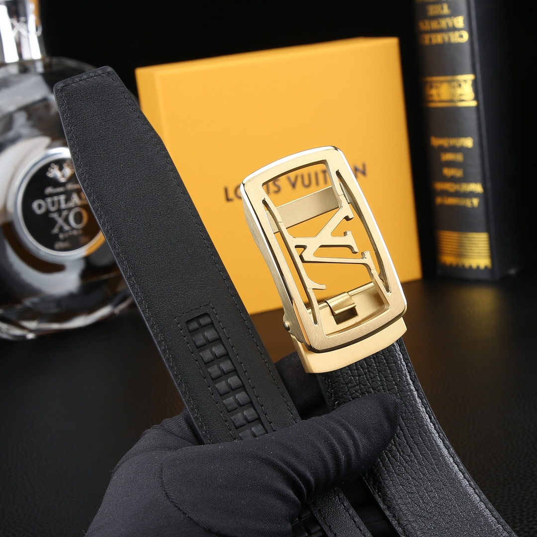 【Louis Vuitton】  幅：3.5CM 長：105-125CM  -2色