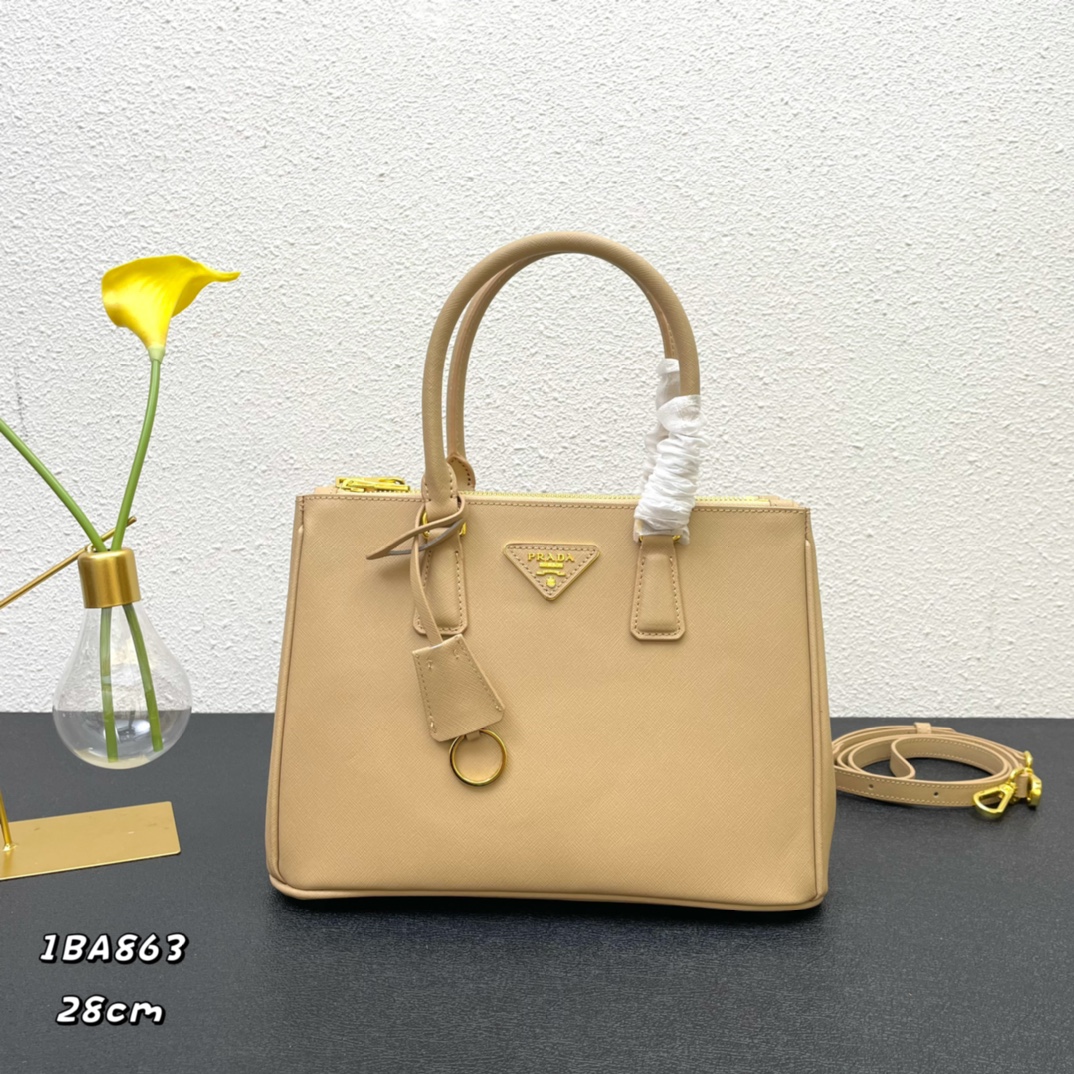 【PRADA】 Galleria    サイズ: 28-19.5-12cm -6色