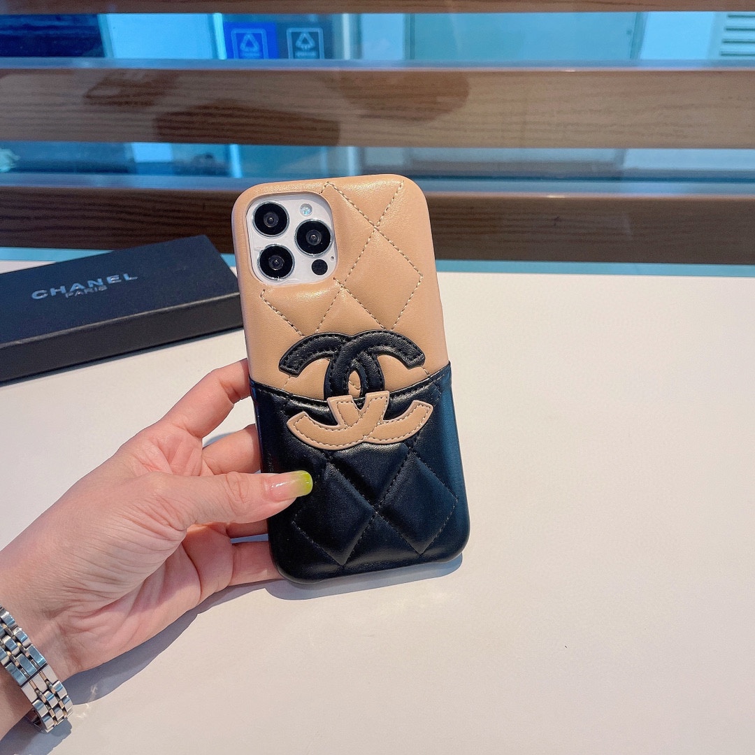 【スマホケース】CHANEL  携帯カバー   -2色