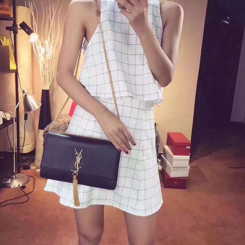 【SAINT LAURENT】  サイズ: 24x14x5cm -2色