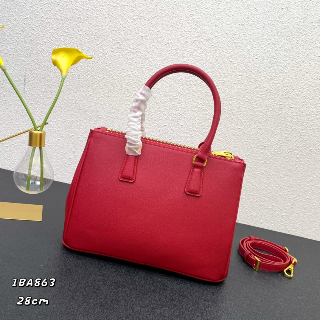 【PRADA】 Galleria    サイズ: 28-19.5-12cm -6色