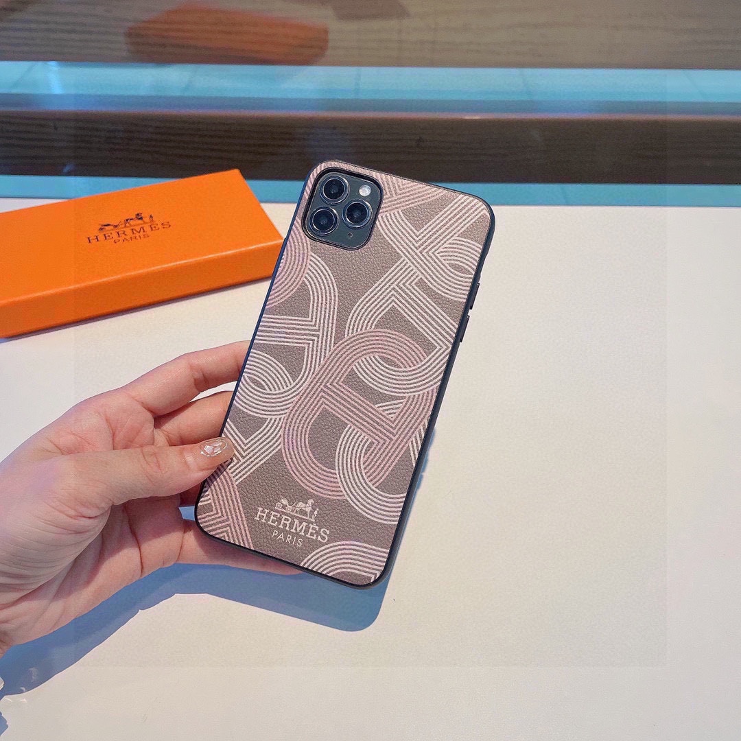 【スマホケース】Hermes 携帯カバー   -2色