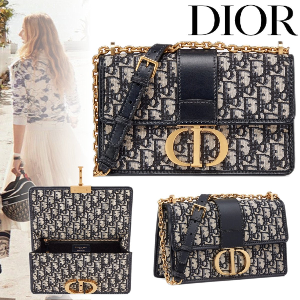 【ディオール】21SS新作·限定◆30モンテーニュフラップバッグ