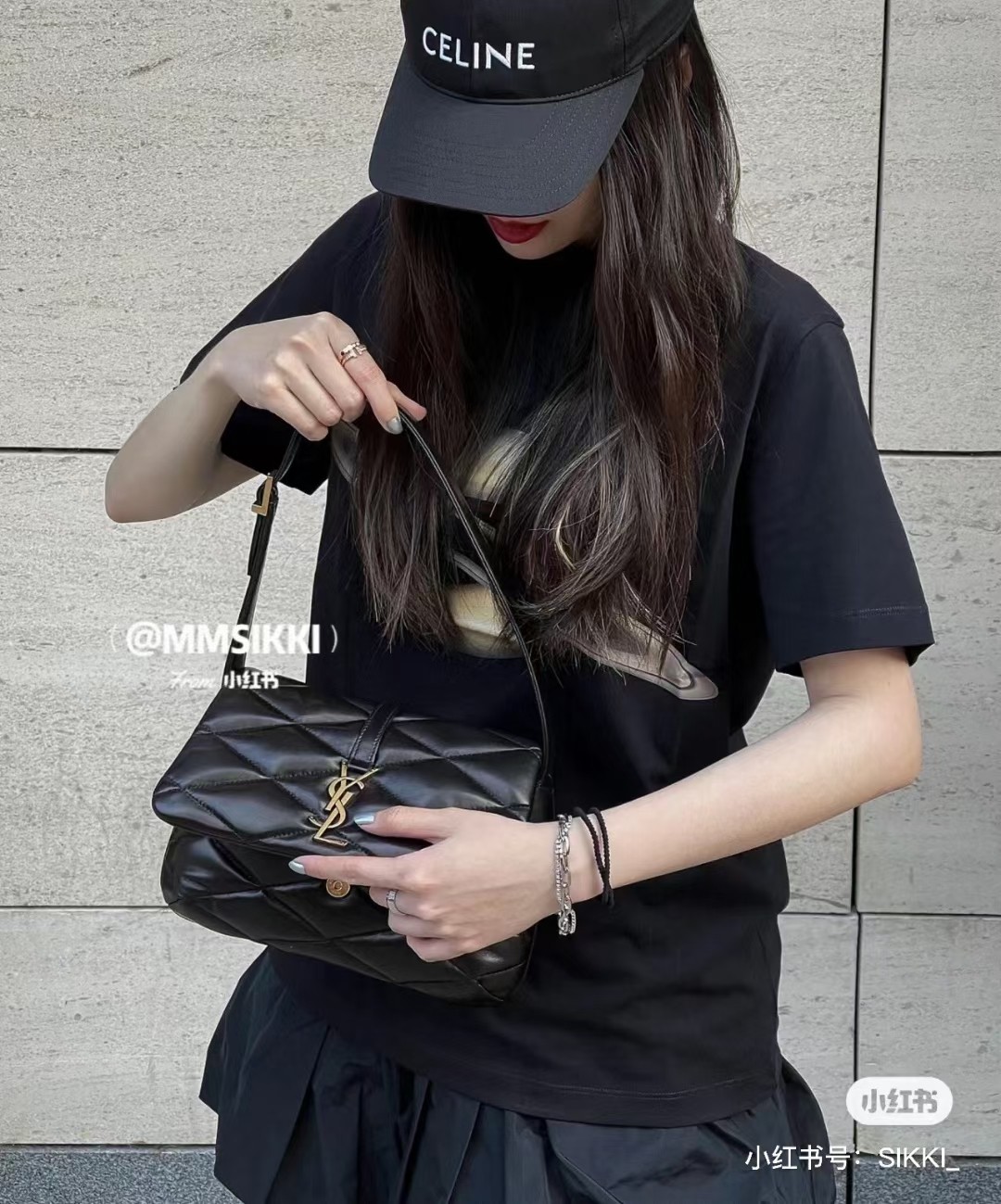 【SAINT LAURENT】  SUNSET サイズ: 24×18×5.5cm -3色