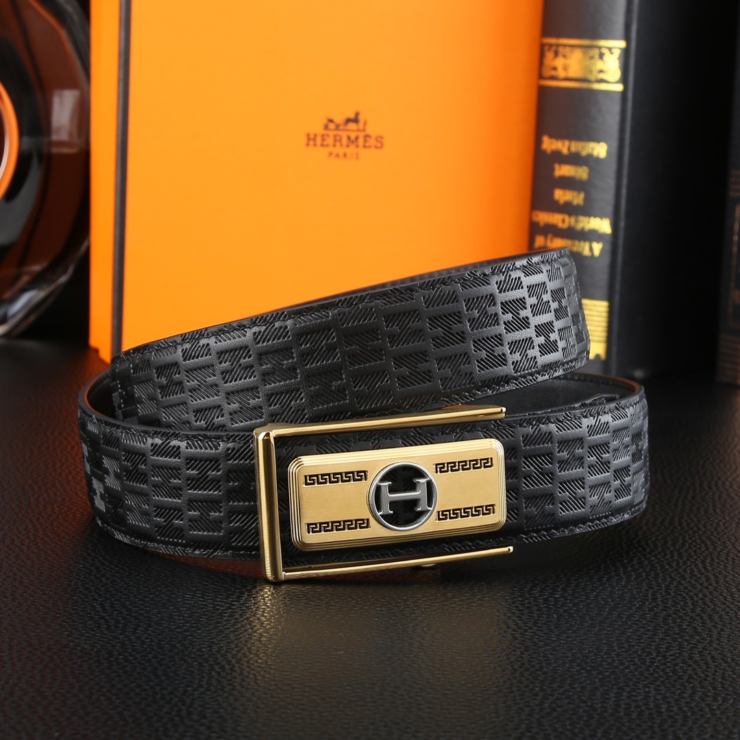 【Hermès】  幅：3.5CM 長：105-125CM  -2色