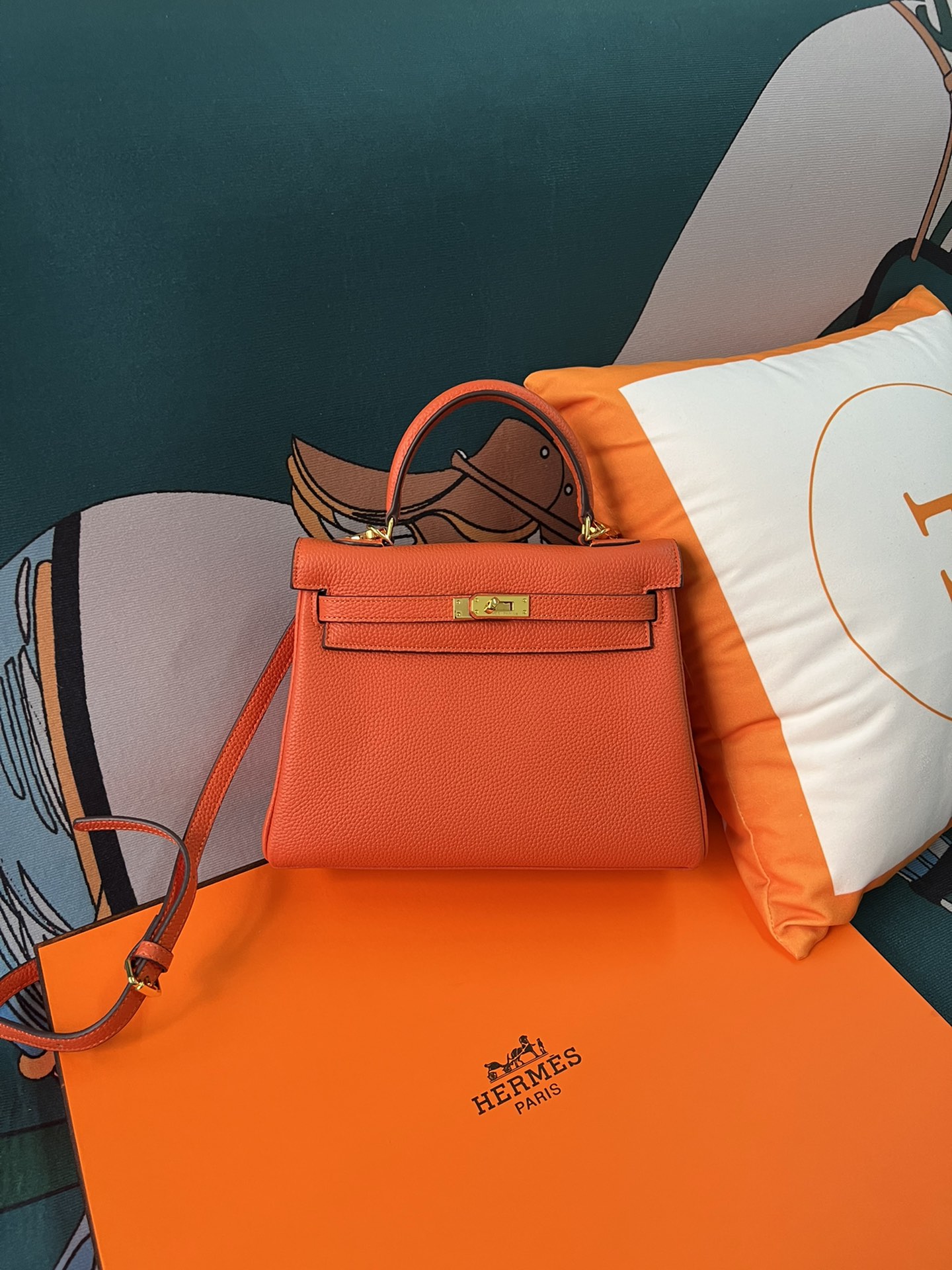 HERMES(エルメス) kelly 25 28 ケリー ハンドバッグ ゴールド金具 2 WAY -6色